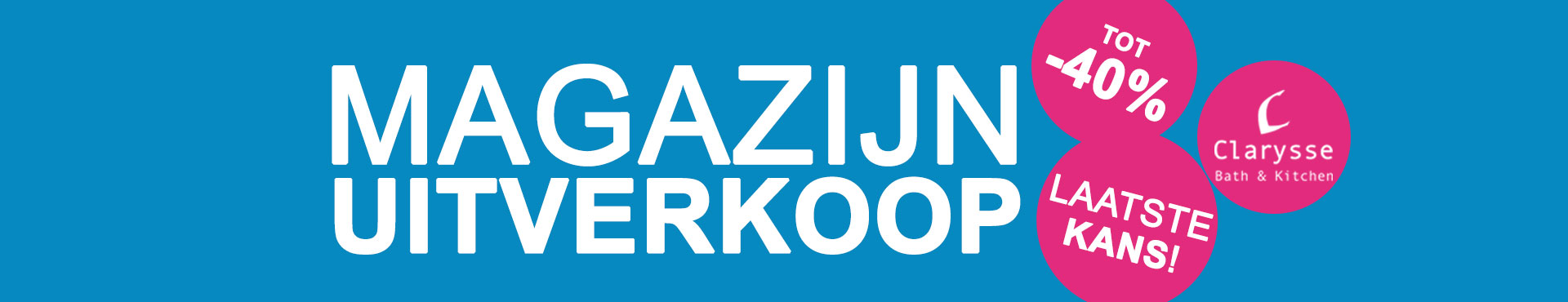 Magazijn uitverkoop