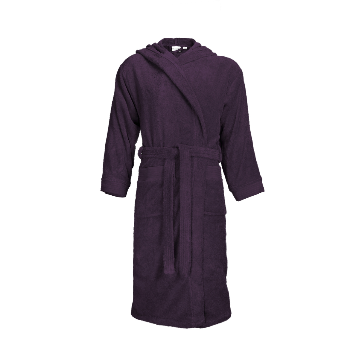 The One Classic Badjas met capuchon 420 gram Plum-S/M