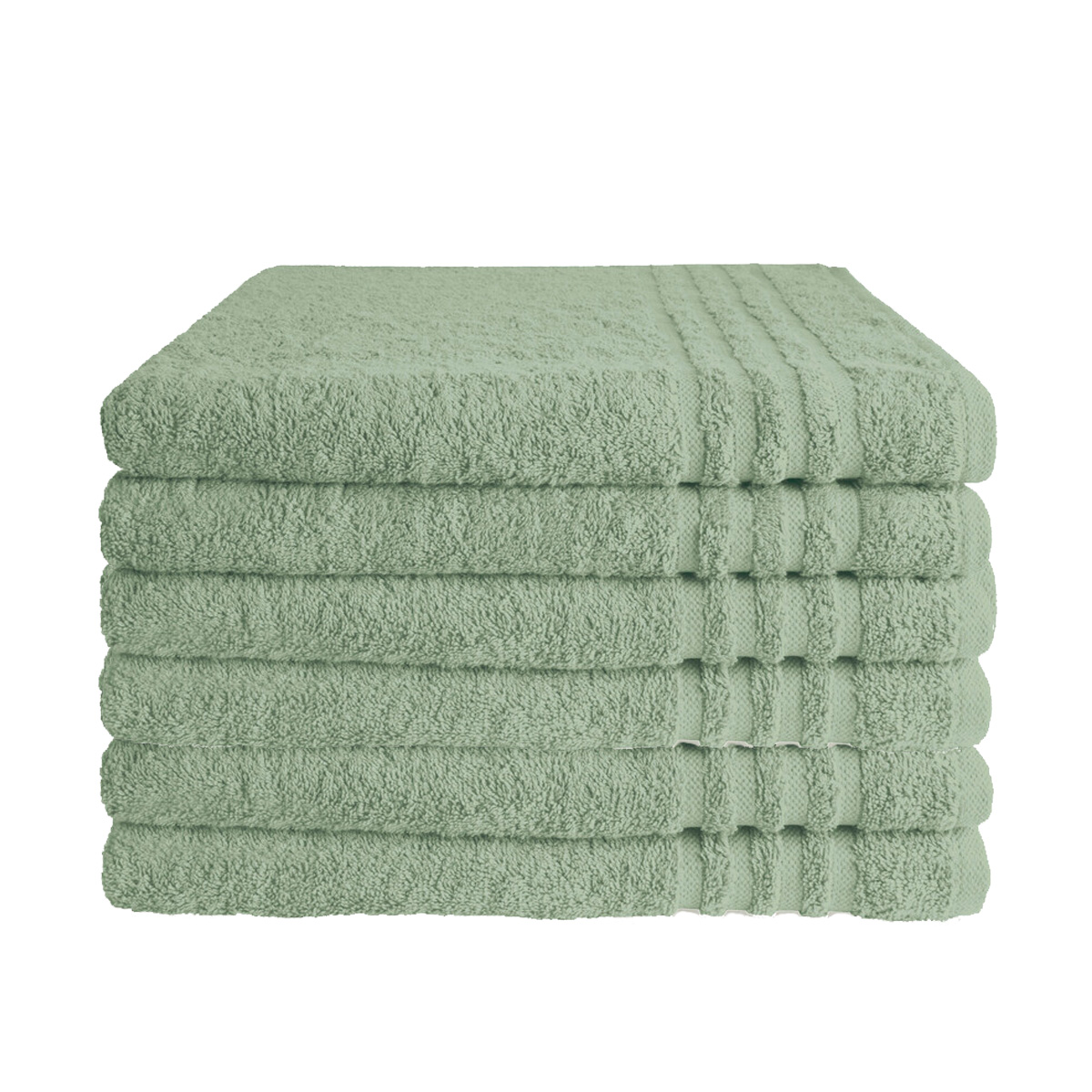 Byrklund Handdoek 70x140 cm 500gram Jade - 6 stuks