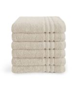 Byrklund Handdoek 70x140 cm 500gram Beige - 6 stuks