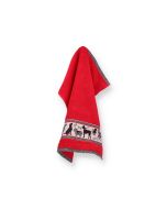 Bunzlau Castle Keukendoek Dogs Rood