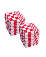 Byrklund Keukendoek Clean & Fresh Rood - 12 stuks