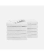 Walra Soft Cotton Handdoeken 50 x 100 cm - 550 gr/m² - Wit - 10 stuks