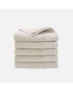 Walra Soft Cotton Handdoeken 50 x 100 cm - 550 gr/m² - Kiezel Grijs - 5 stuks
