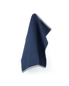 Bunzlau Castle Theedoek Solid Donkerblauw