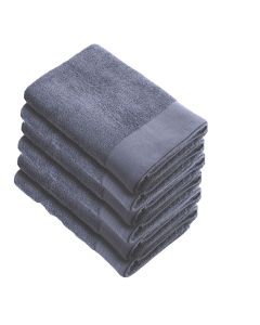 Walra Soft Cotton Handdoek 60 x 110 cm 550 gram Indigo - 6 stuks