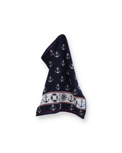 Bunzlau Castle Keukendoek Maritime Donkerblauw