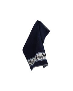 Bunzlau Castle Keukendoek Dogs Donkerblauw