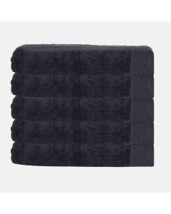 The One Handdoek Deluxe 50x100 550 gr Antraciet (5 stuks)