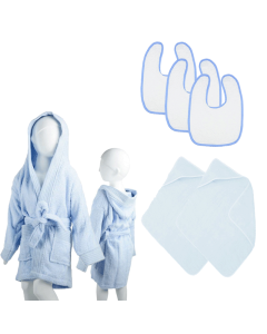 6-Delig The One Babypakket Light Blue