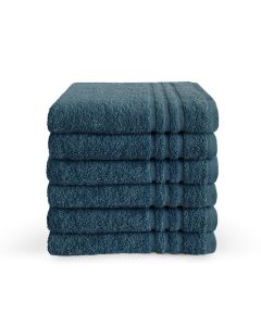 Byrklund Handdoek 50x100 cm 500gram Donkerblauw - 6 stuks