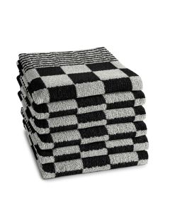 DDDDD Keukendoek Barbeque Zwart 6 stuks