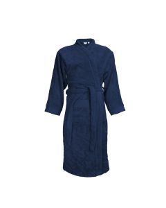 The One Classic Badjas zonder capuchon 340 gram Navy Blue