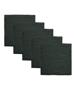 The One Gastendoek Voordeelpakket 450 gram 30x30 cm Antraciet (5 stuks)