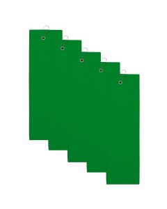 The One Golfhanddoek 450 gram Groen (5 stuks)