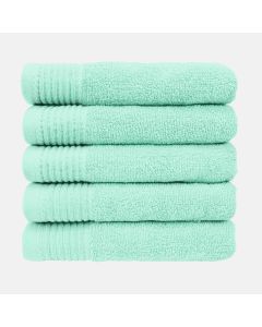 The One Handdoek Deluxe 50x100  550 gr Mint (5 stuks)