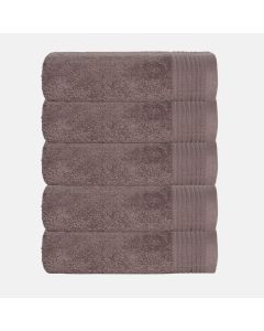 The One Handdoek Deluxe 50x100  550 gr Taupe (5 stuks)