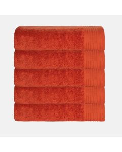 The One Handdoek Deluxe 50x100  550 gr Terra Spice (5 stuks)