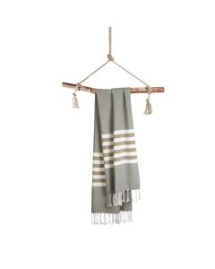 Walra Fouta Sunshade Happiness Legergroen