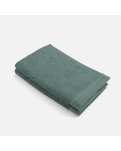 Walra Remade Cotton Gastendoekje 30x50cm Donker Groen - 2 stuks