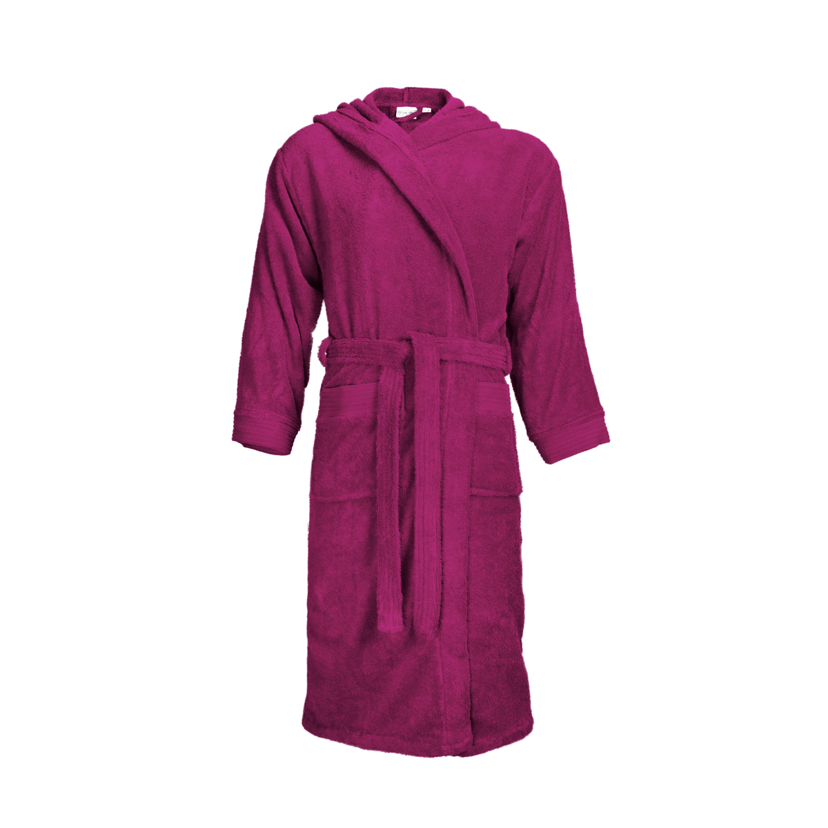 The One Badjas met capuchon 420 gram Magenta-L/XL